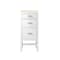 James Martin Vanities Addison 15in Base Cabinet, Glossy White w/ 3 CM Eternal Marfil Top E444-BC15-GW-3EMR - alternate 1